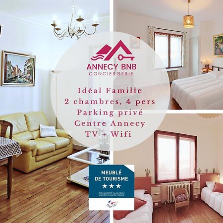 Le Family Lodge 2 Chambres 4 Personnes Classe 3 Etoiles Annecy Exteriör bild